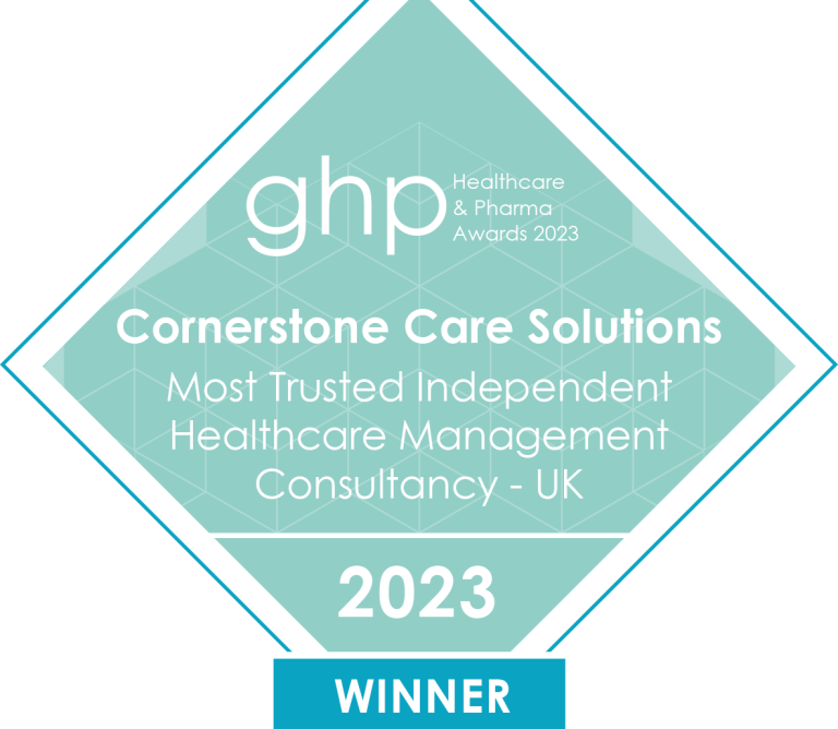 Logo for the Best Independant healthcare managment consultancy UK 2020